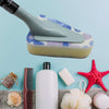 Cleaning Supplies Kitchen Handle Universal Triangular Sponge Multifunctional Bathroom Brush Long Handle Kitchen  Dining  Bar