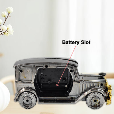 Car Model Clocks Pen Holder Function Abs Material Alarm Clock For Office Desk For Bedroom - second image