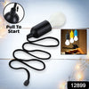 1pcs Led Bulbs Pull Cord Light Led Pull Cord Light Hanging Led Bulb Pull Wire Drawstring Light Bulb Black Led Pendant Lights