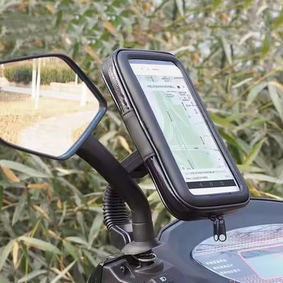 Weatherproof Bike Phone Mount - 360° Adjustable Handlebar Holder