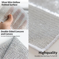 One-sided Multipurpose Microfiber Cloths Scrubber (1 Pc  20x20 Cm) - LootFaat