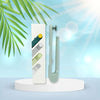 Wall Mounted Towel Rack with Round Hook - Plastic Storage for Home