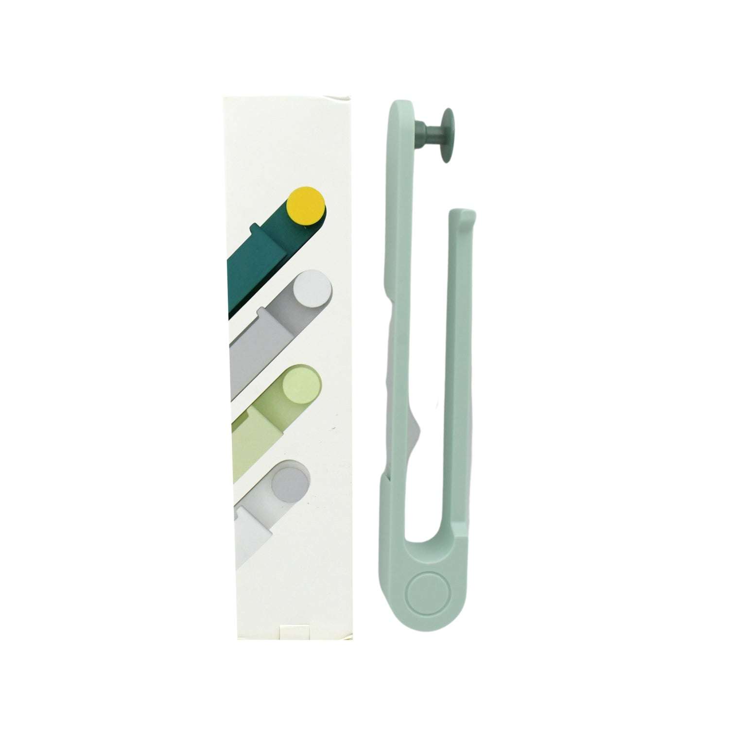 Wall Mounted Towel Holder Rack With One Round Hook  Multifunctional Towel Rack Plastic Cloth Storage Rack For Home Use (1 Pc) - LootFaat