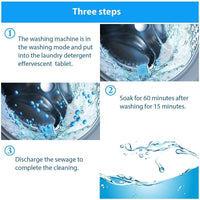Washing Machine Stain Tank Cleaner Deep Cleaning Detergent Tablet ( 1pc ) - LootFaat