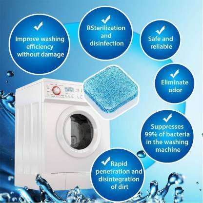 Washing Machine Stain Tank Cleaner Deep Cleaning Detergent Tablet ( 1pc ) - LootFaat