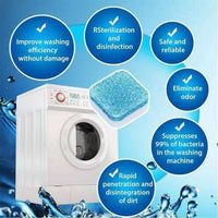 Washing Machine Stain Tank Cleaner Deep Cleaning Detergent Tablet ( 1pc ) - LootFaat