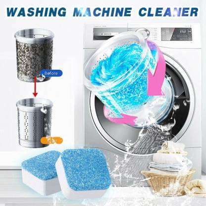 Washing Machine Stain Tank Cleaner Deep Cleaning Detergent Tablet ( 1pc ) - LootFaat