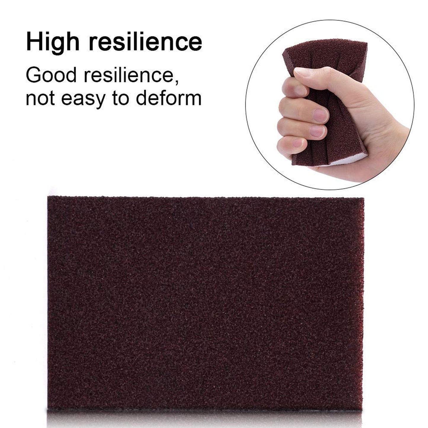 Multipurpose Kitchen Cleaning Sponge Scrub Block (7 X 7 Cm  1 Pc)