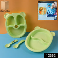 Premium 4-piece Kids Mealtime Feeding Set