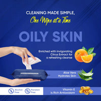 Premium Refreshing Wet Wipes for Face 25 Wipes Beauty - Premium Quality - Best Quality & Value