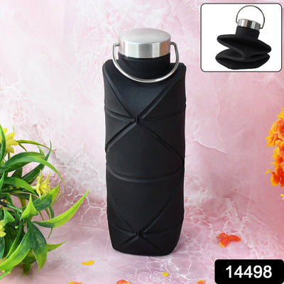 Collapsible Silicone Water Bottle Approx 750lML(1 Pc) - second image