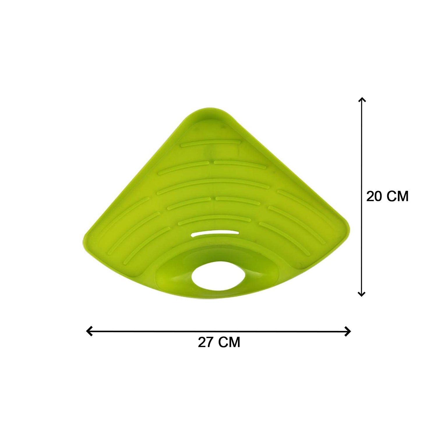 Corner Sink Strainer For Draining Kitchen Waste In Sinks And Wash Basins. - LootFaat
