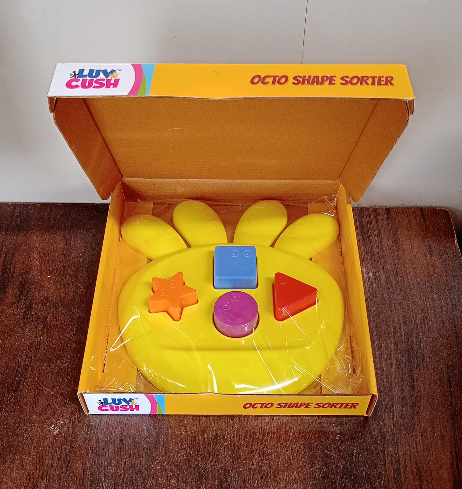 Octoshape Sorter Toy Game That Make Your Kids Brain Sharp Increase Grasping And Sorting Power Education Learning For Girls  Boy Gift Product (1 Pc) - LootFaat