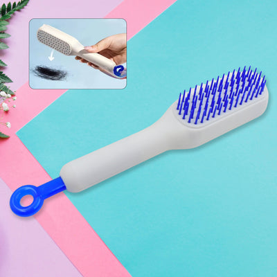 Self-Cleaning Hairbrush - Detangling Massage Comb