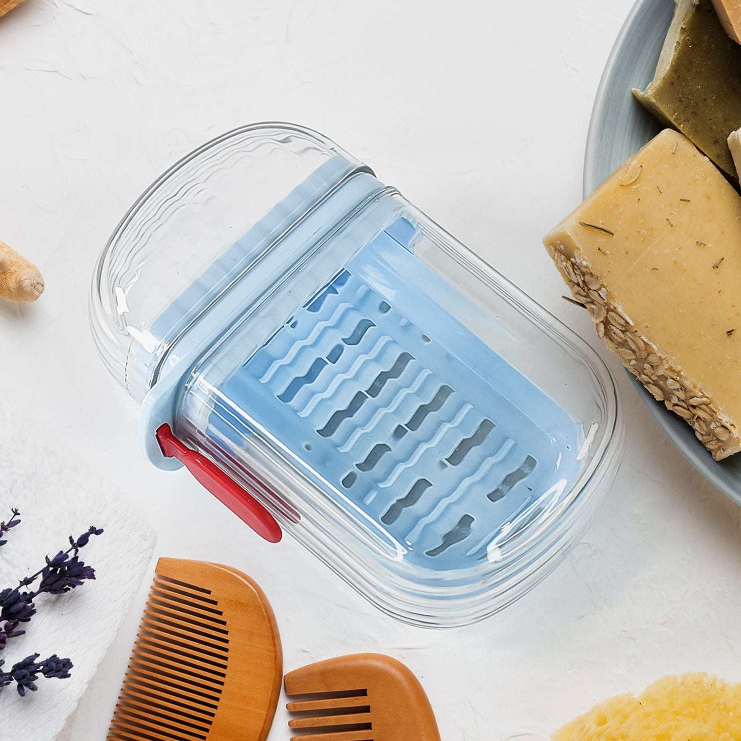 Apex Unbreakable Travel Soap Case With Secure Lock (1 Pc)