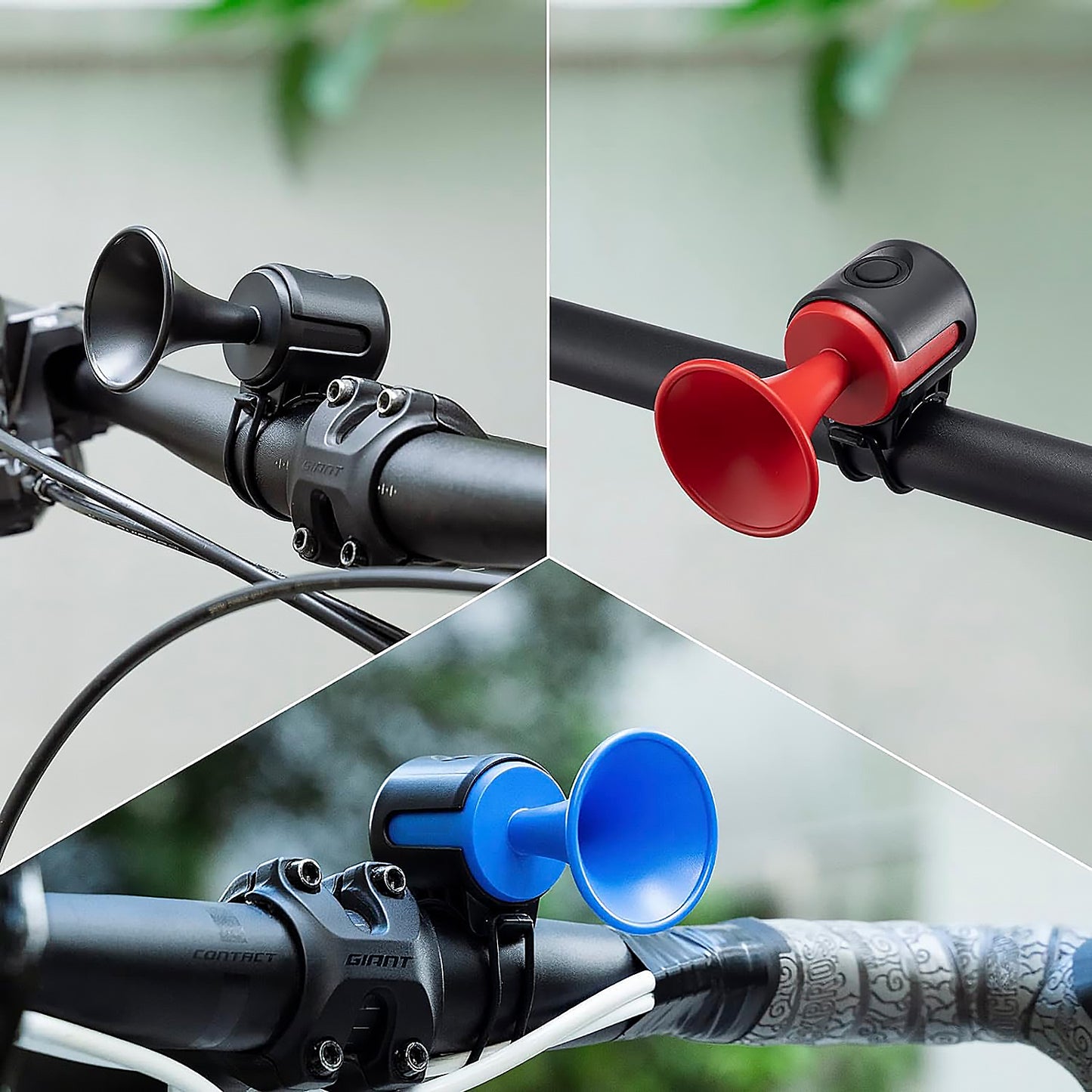 120dB Loud Bicycle Horn - Electronic Bike Bell with Waterproof Design