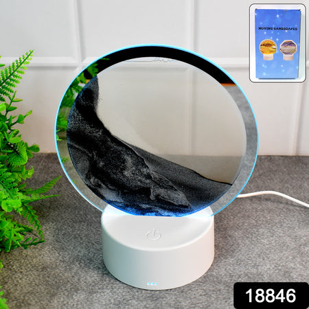 3d Liquid Motion Display With Led Light (1 Pc) - LootFaat