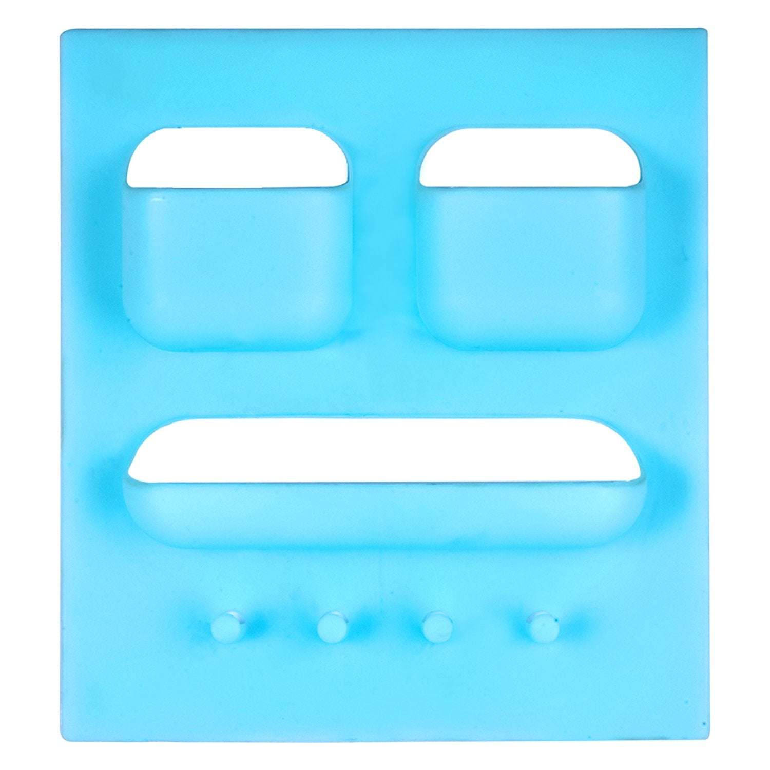 Plastic Unbreakable Soap Dish Tooth Brush Paste Holder - LootFaat