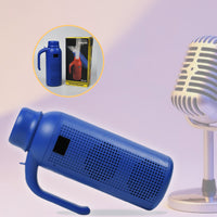 Smart Bluetooth Speaker With Torch Light Wireless Bluetooth Speaker  Night Flash Light Speaker - LootFaat