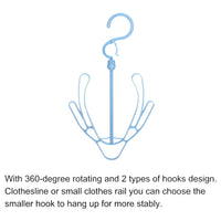 Small Shoes Drying Hanger Rotatable Shoe Hanging Racks (1pc) - LootFaat
