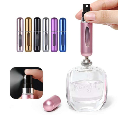 Mini Portable Perfume Empty Spray Bottle (1 Pc  Mix Color) - second image