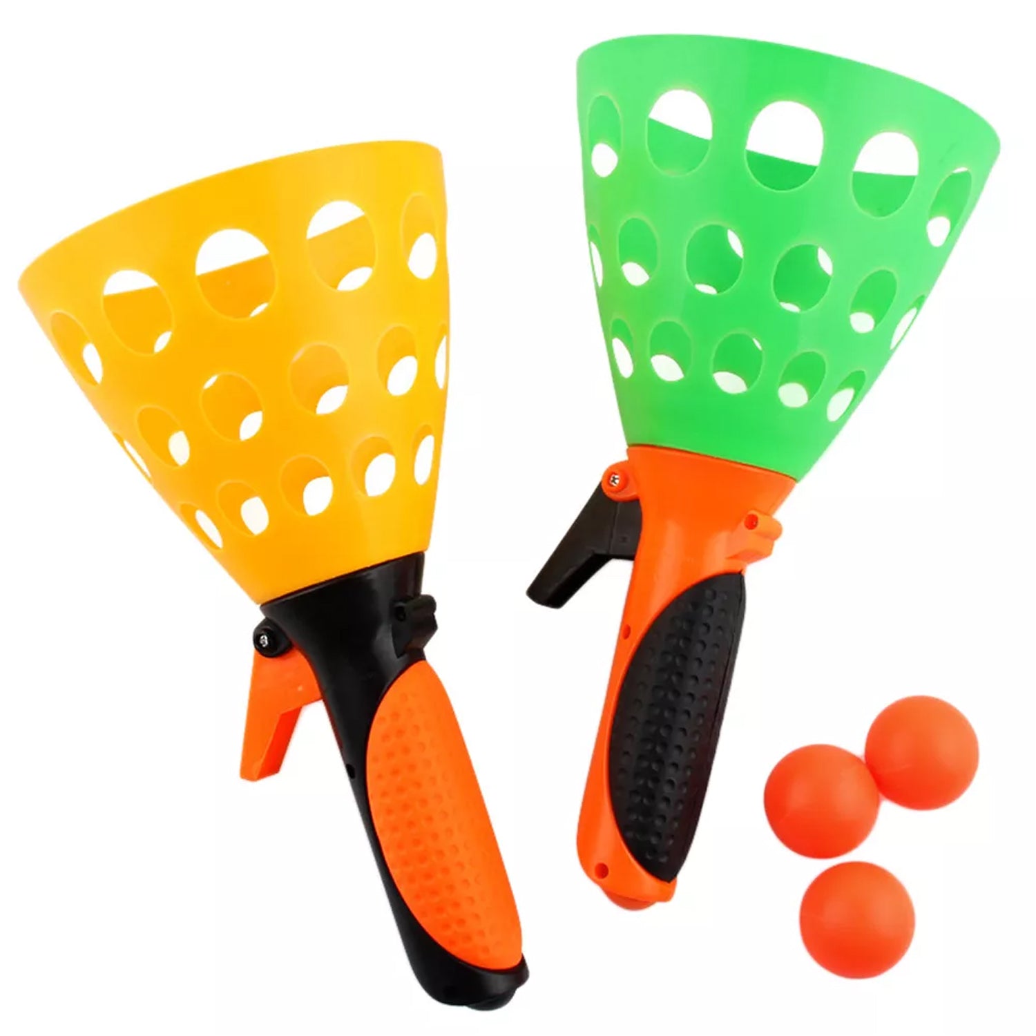Catapult Butt Ball Toy Widely Used By Kids And Childrens For Playing And Entertainment Purposes And All Etc. - LootFaat