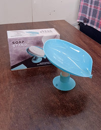 Soap Holder Stand Self Draining Soap Dish Holder Soap Box (1 Pc) - LootFaat