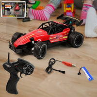 High-Speed Red Remote Control Racing Car - Off-Road Edition