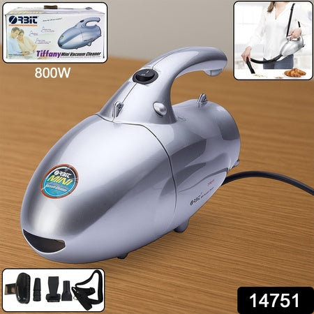 Orbit 800W Handheld Mini Vacuum Cleaner for Home & Car