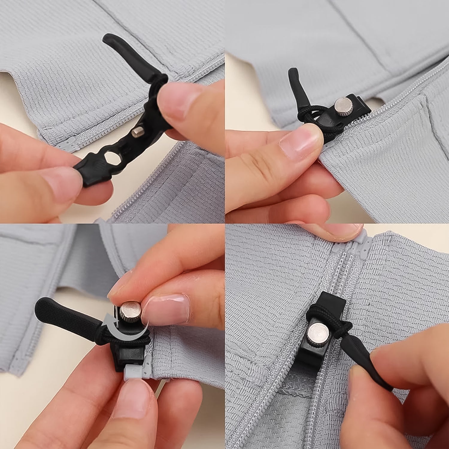 Portable Universal Detachable Zipper Slider (1 Pc  Medium) - LootFaat