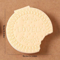Round Biscuits Diary Notebooks Original Biscuits  Smell  Writing Practice Book Early Learning Copybook Premium Biscuits  Book ( 1pc Book ) - LootFaat