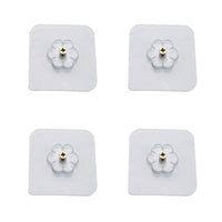 Self Adhesive Hooks Sticker  Screw Nut And Bolt Type (4 Pcs Set) - LootFaat