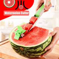 7160 Stainless Steel Washable Watermelon Cutter Windmill Slicer Cutter Peeler For Homesmart Kitchen Tool Easy To Use