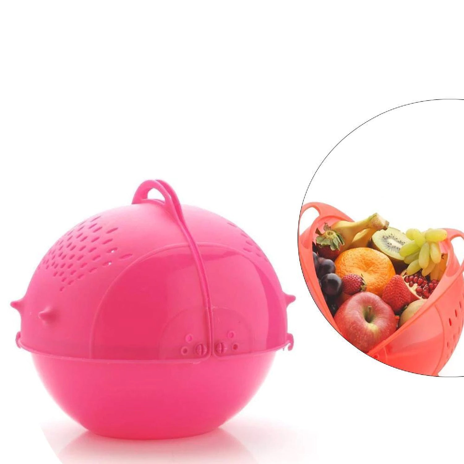 Ganesh Fruit And Vegetable Basket Plastic Fruit  Vegetable Basket - LootFaat