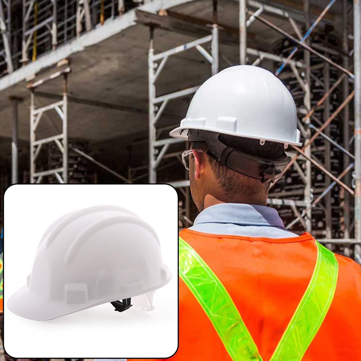 Safety Helmet Construction Protective Helmets Anti-smashing - LootFaat