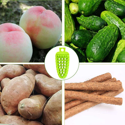 Plastic Fruit  Vegetable Brush (1 Pc) - second image