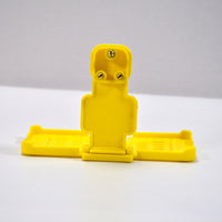 Multi-purpose Wall Holder Stand For Charging Mobile Just Fit In Socket And Hang (Yellow) - LootFaat