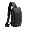 Trendy Anti-theft Crossbody Sling Bag With Usb Charging Port (1 Pc)