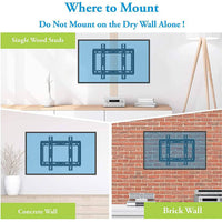 Heavy Duty TV Wall Mount Bracket for 26-55 Inch LED LCD Screens