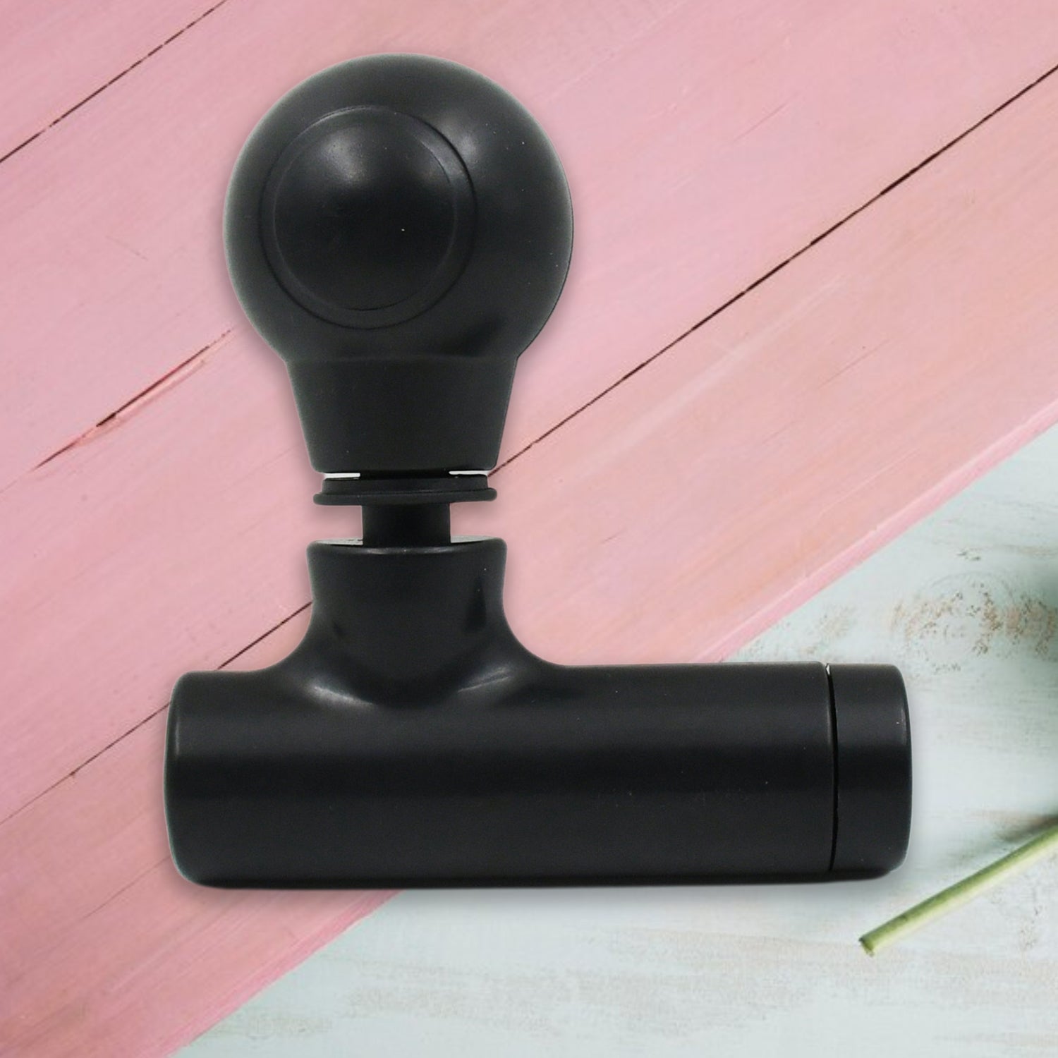 Black Mini Pocket Size Vibrator Full Body Massager Cordless One Button Operation For Body Pain  Relaxation - LootFaat