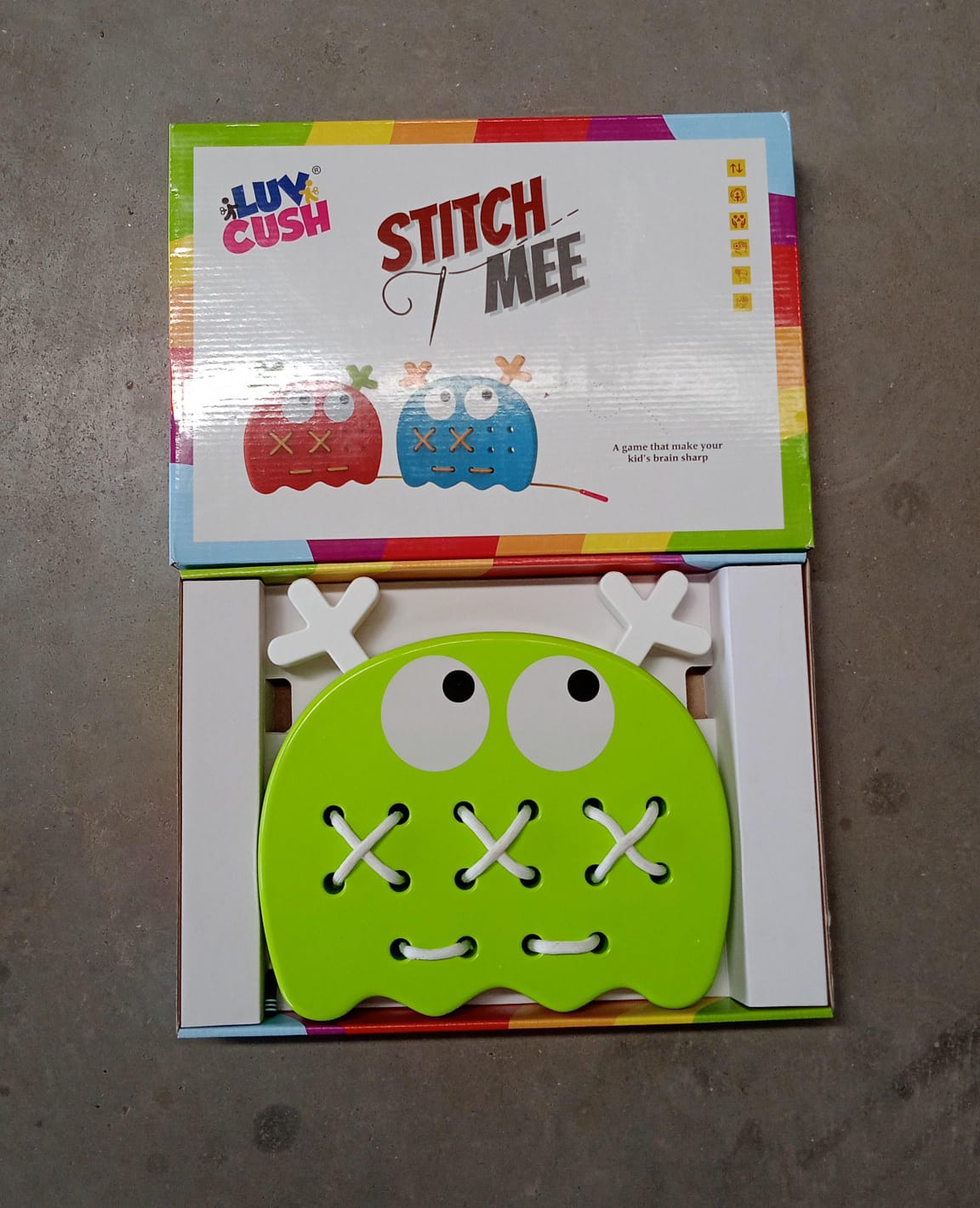 Stitch Mee Puzzle Toy A Stitch Of Many Styles Playable Game Brain Games Learning Game Birthday Gift For Kids (1 Pc) - LootFaat