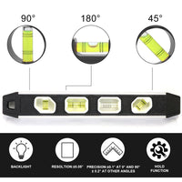 Professional Aluminum Spirit Level Measuring Tool  (B Grade  1 Pc)
