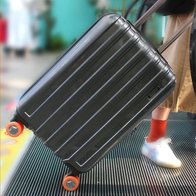 Luggage Wheel Covers 8  4 Pcs Luggage Wheel Covers For Suitcase Reduce Noise For Travel Luggage Suitcase Silicone Suitcase Wheels Cover For Protect Suitcase Wheels (8 Pcs  4 Pc Set) - second image