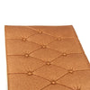 3d wall cushion brown