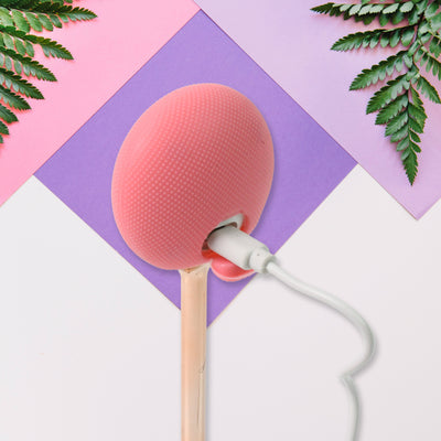 Vibrating Face Massager - Rechargeable Facial Spa Tool - second image
