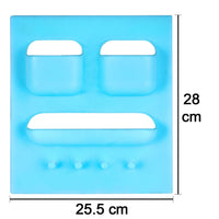 Plastic Unbreakable Soap Dish Tooth Brush Paste Holder - LootFaat