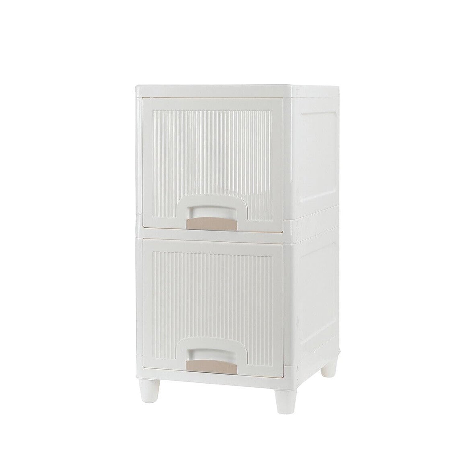 Multipurpose Storage Cabinet Storage Solutions Plastic Drawers  Multi Layer Wardrobe Storage Drawers  Foldable Multipurpose Drawer Units For Kitchen Bathroom Bedroom Cloth (2 Layer) - LootFaat