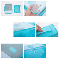 Cloth Organizer Pouch Laundry Zipper Bags (6 Pcs) - LootFaat