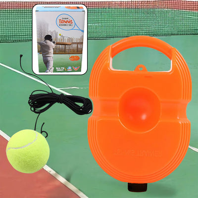 17599 Tennis Trainer Rebound Ball With String Convenient Tennis Training Gear Tennis Practice Device Base For Kids Adults