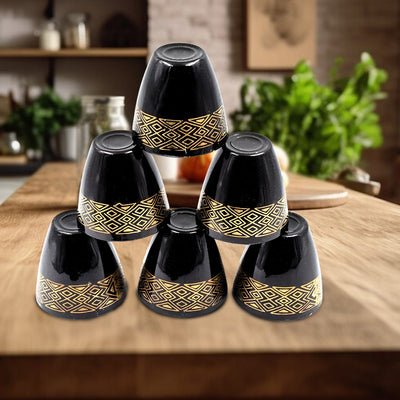 2 Bowl  6 Glass Snake Set ( 8 Pc Set ) - second image